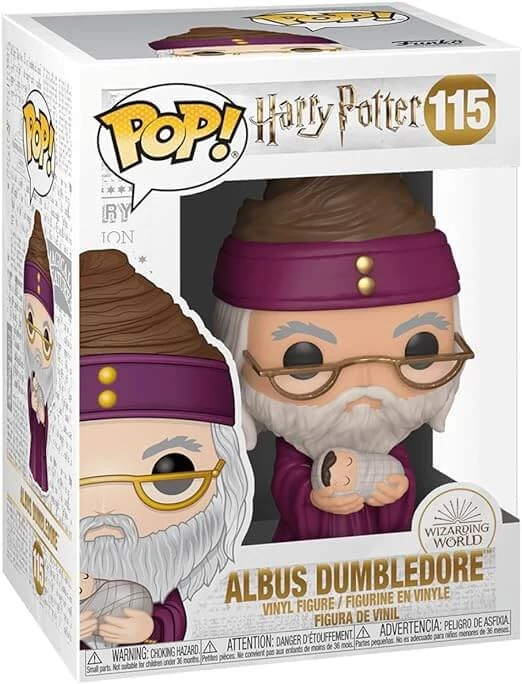 sticky Funko POP! Harry Potter: Dumbledore w/ Baby Harry figura