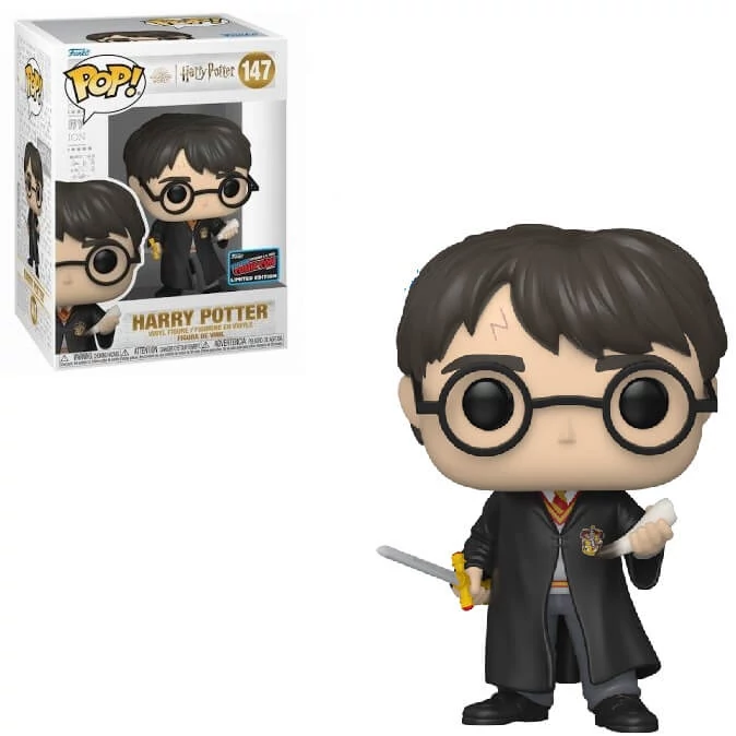 sticky Funko Pop! Harry Potter: Harry Potter (Sword and Fang) figura #147