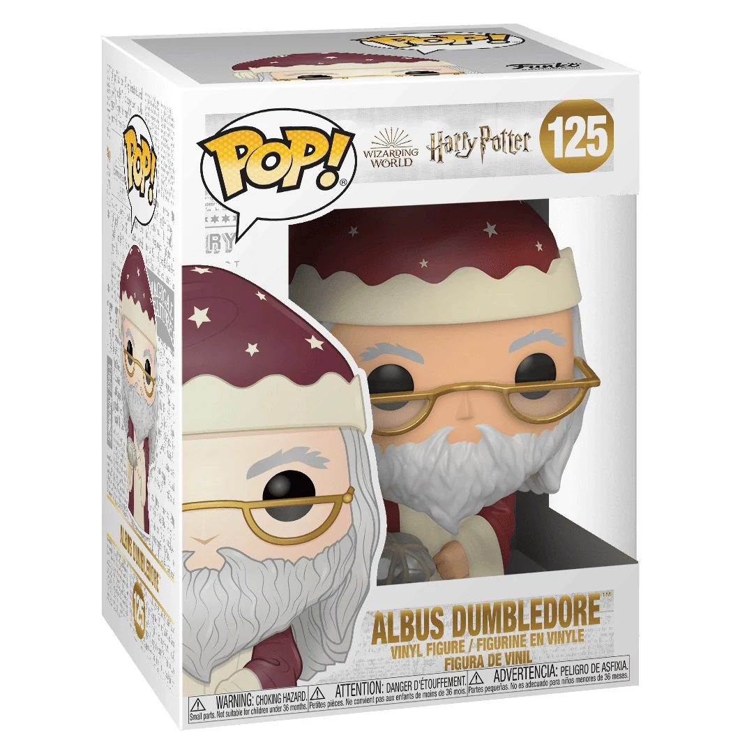 sticky Funko POP! Harry Potter: Holiday - Dumbledore figura #125