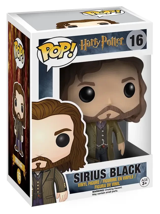 sticky Funko POP! Harry Potter: Sirius Black figura #16