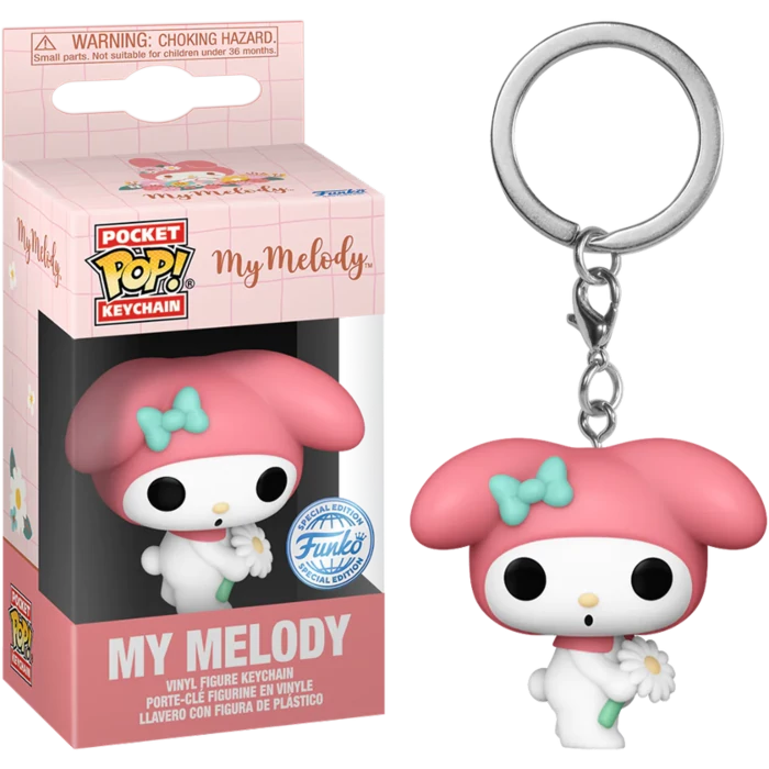 sticky Funko POP! Hello Kitty - My Melody kulcstartó