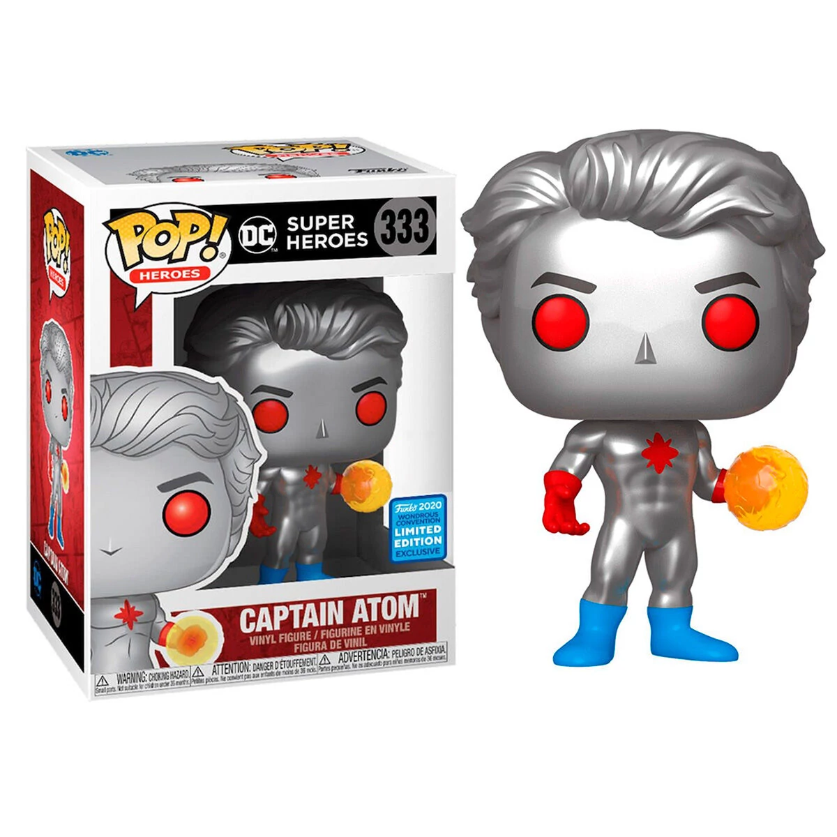 sticky Funko POP! Heroes: DC - Captain Atom figura #333