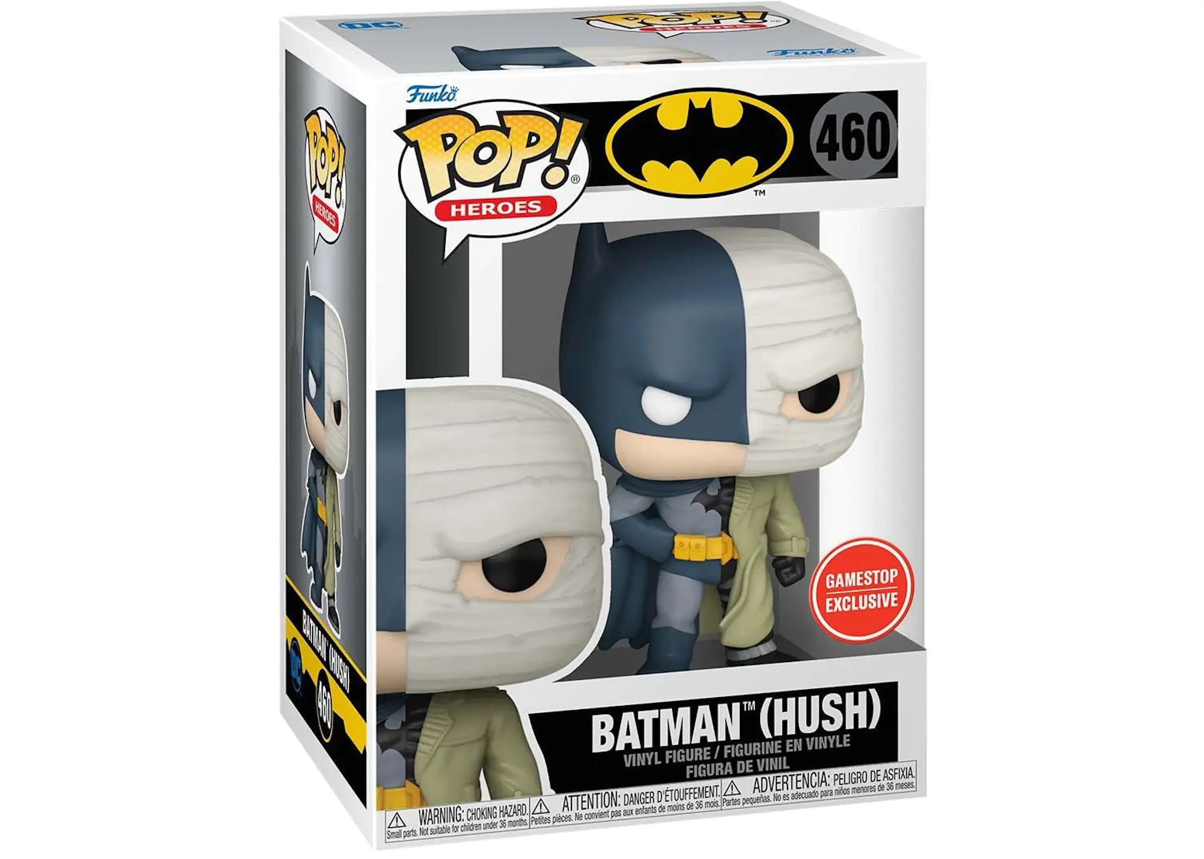 sticky Funko Pop! Heroes: DC Comics - Batman (Hush) figura #460