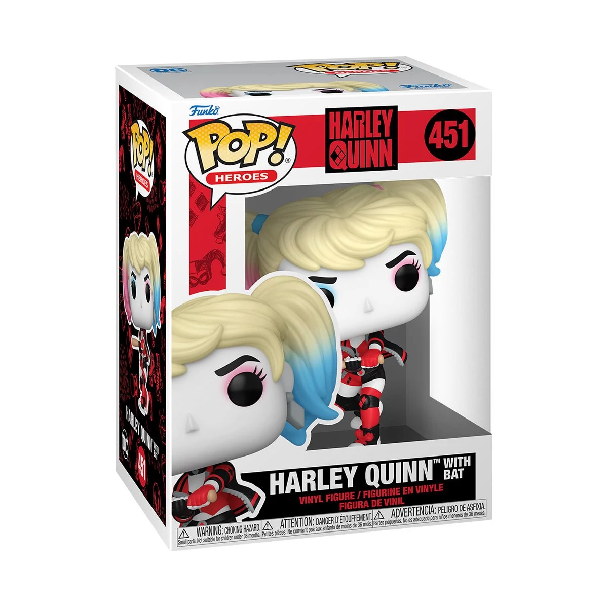 sticky Funko POP! Heroes: DC - Harley Quinn figura #451