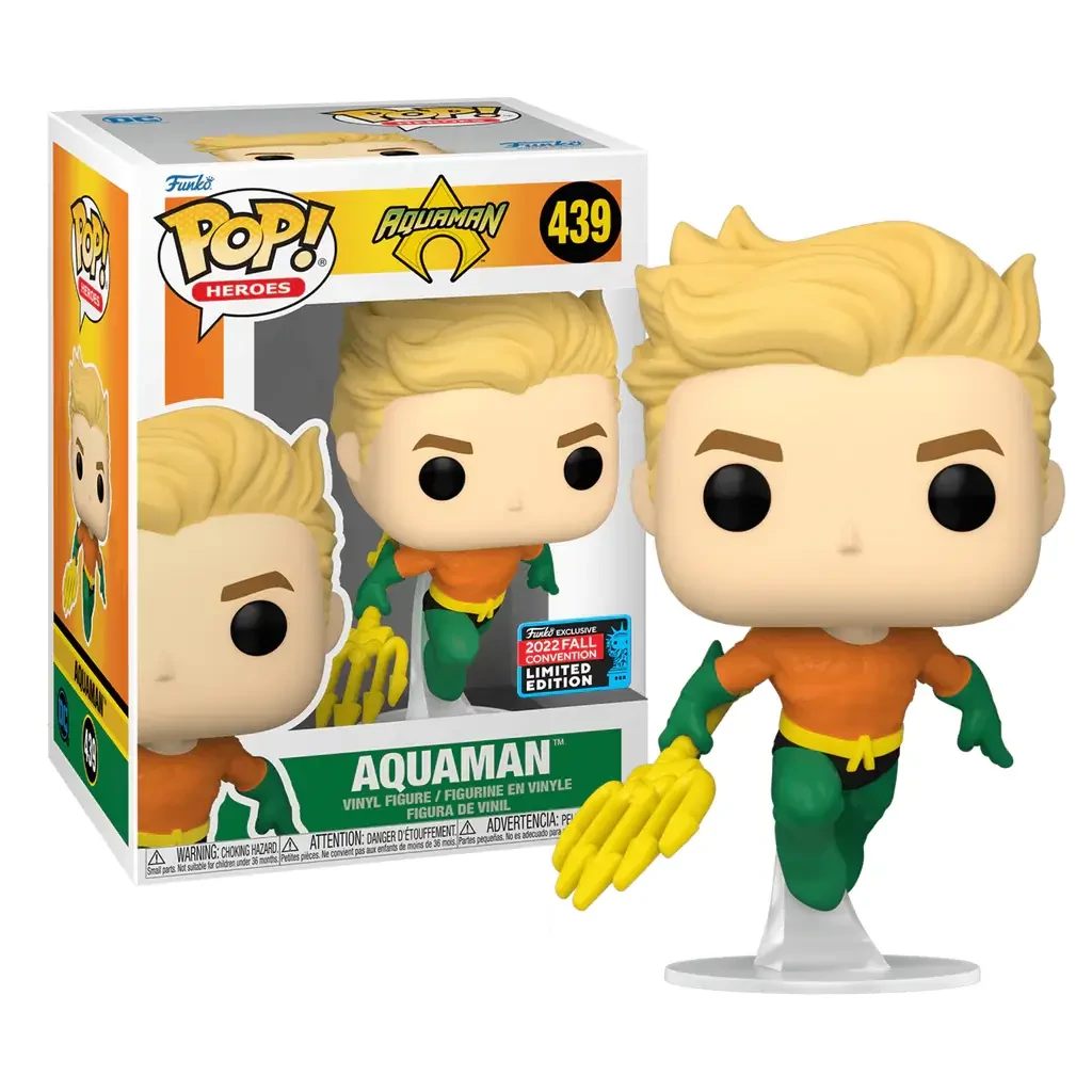 sticky Funko Pop! Heroes: DC Super Heroes - Aquaman (Classic) figura #439