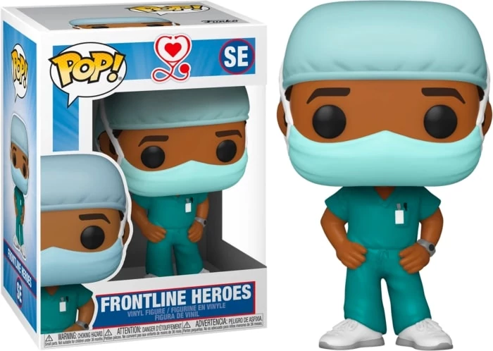 sticky Funko POP! Heroes: Front Line Worker - Male 2 figura