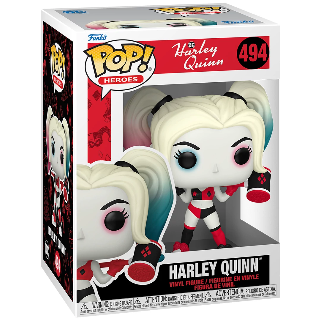 sticky Funko POP! Heroes: Harley Quinn - Harley Quinn figura #494