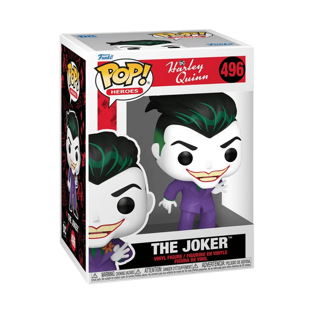 sticky Funko POP! Heroes: Harley Quinn - The Joker figura #496