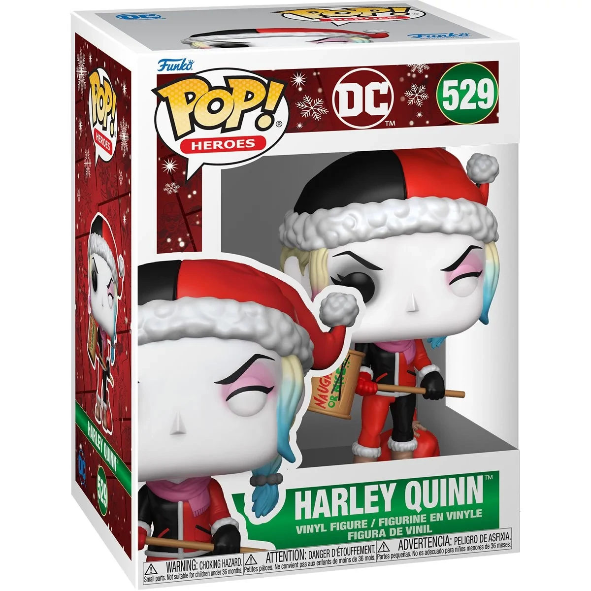 sticky Funko POP! Heroes: Holiday '24 - Harley Quinn figura #529