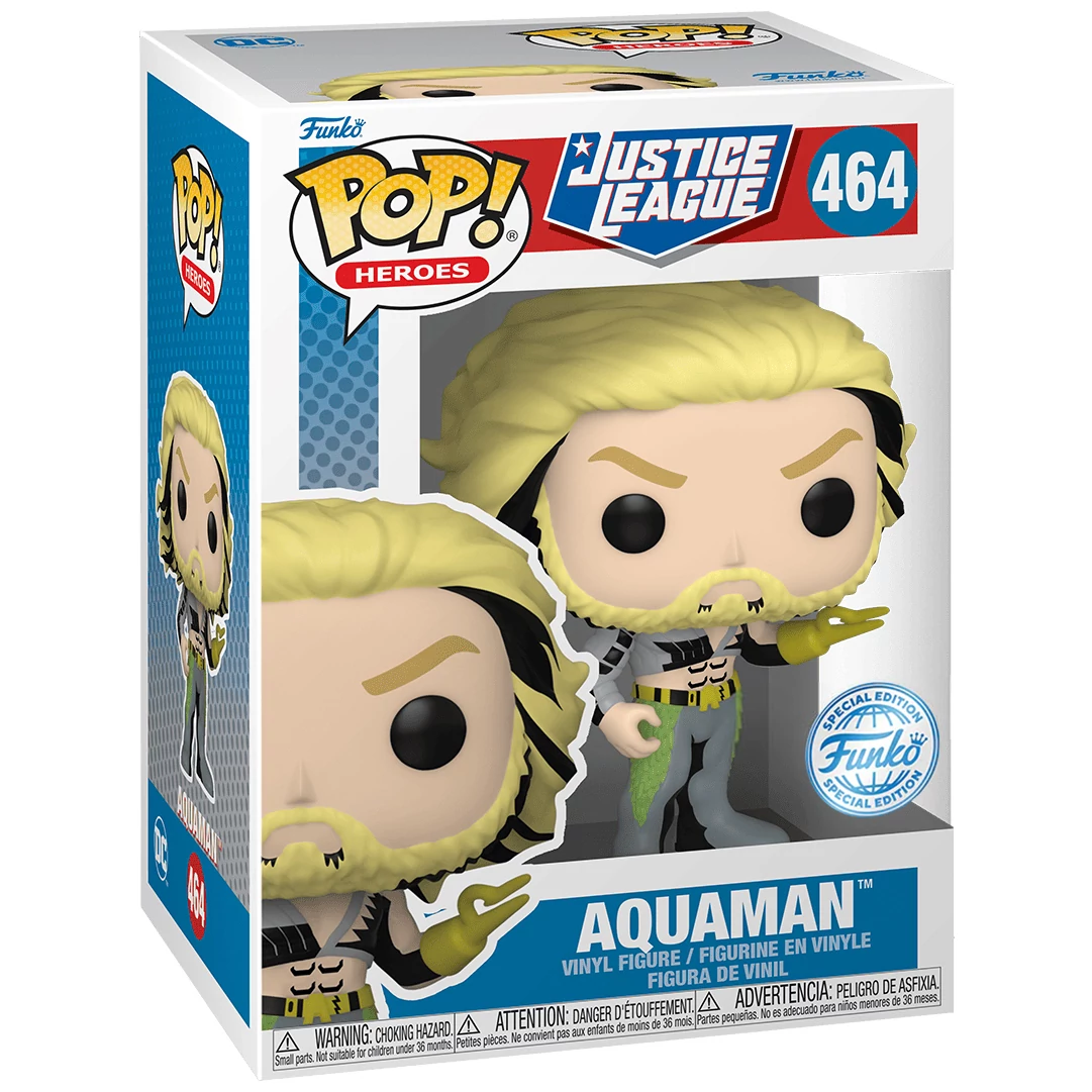 sticky Funko POP! Heroes: Justice League - Aquaman figura #464