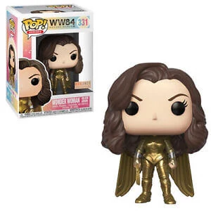 sticky Funko POP! Heroes: Wonder Woman 1984 - Wonder Woman (Gold No Helmet) figura #331