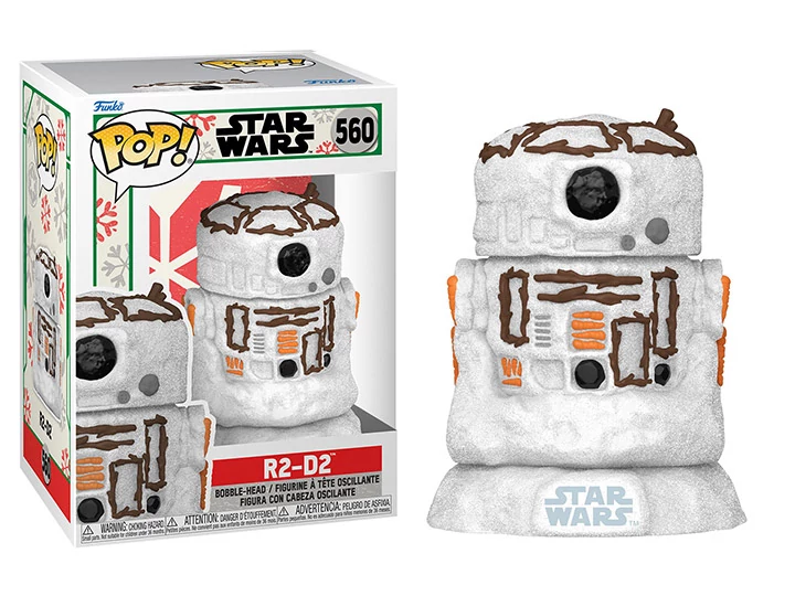 sticky Funko POP! Holiday: Star Wars - R2-D2 (SNWMN) figura #560