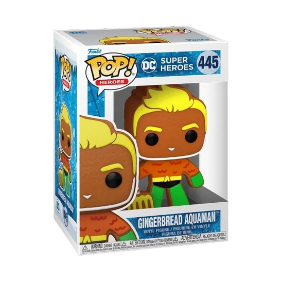 sticky Funko POP! Heroes: DC Holiday - Aquaman (GB) figura #445