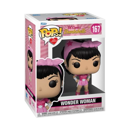 sticky Funko POP! Heroes: Breast Cancer Awarness - Bombshell Wonder Woman figura #167