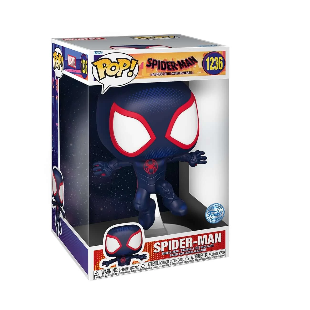 sticky Funko POP! Jumbo Across the Spider-Verse - Spider-man figura