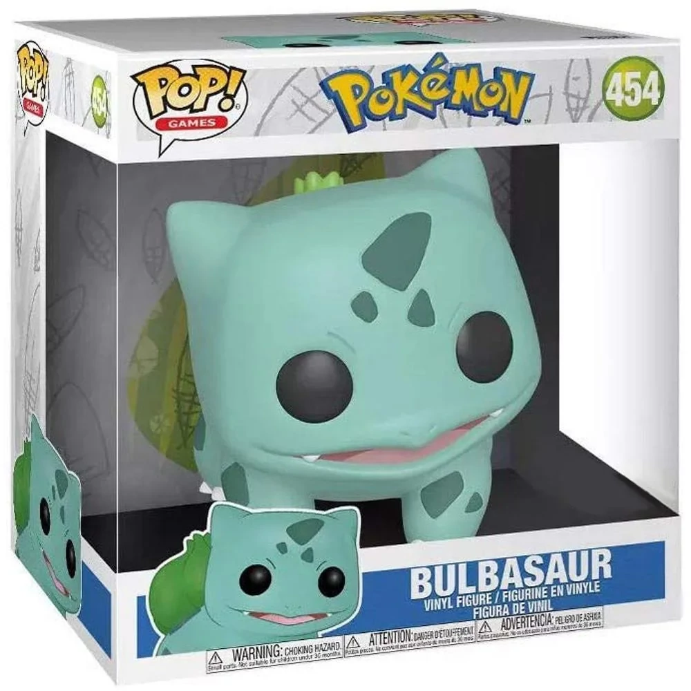 sticky Funko POP! Jumbo: Games: Pokemon - Bulbasaur figura #454