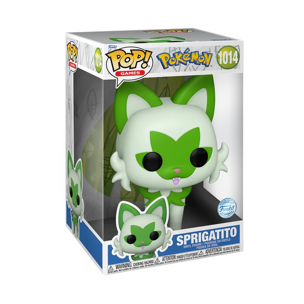 sticky Funko POP! Jumbo: Pokemon - Sprigatito figura