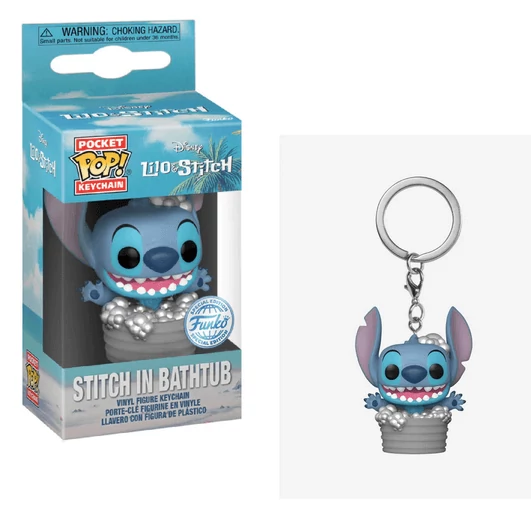 sticky Funko POP! Disney - Stitch in Bathtub kulcstartó