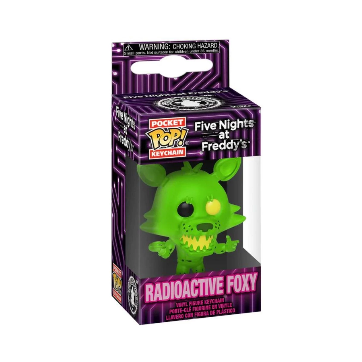 sticky Funko POP! Five Nights at Freddy's S7 - Radioactive Foxy kulcstartó