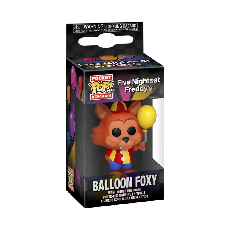 sticky Funko POP! Five Nights at Freddy's - Balloon Foxy kulcstartó