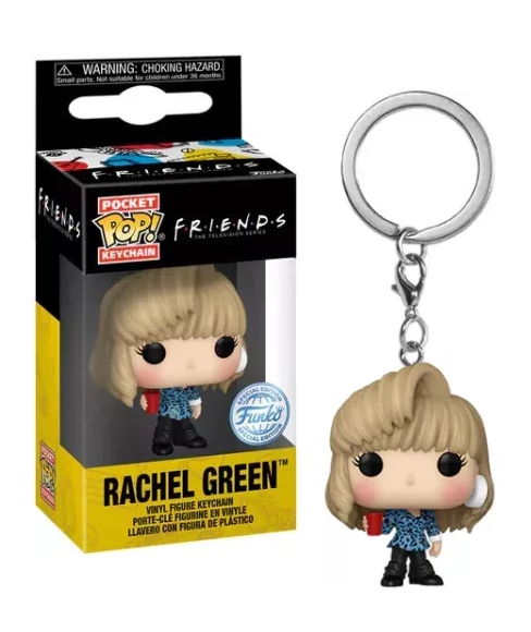 sticky Funko POP! Friends - 80's Hair Rachel kulcstartó