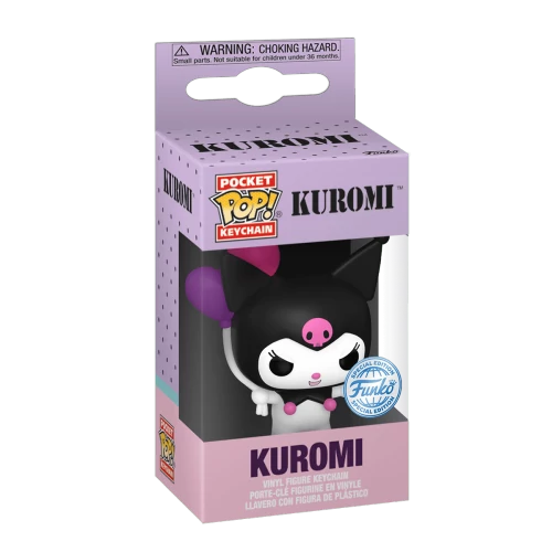 sticky Funko POP! Hello Kitty - Kuromi kulcstartó