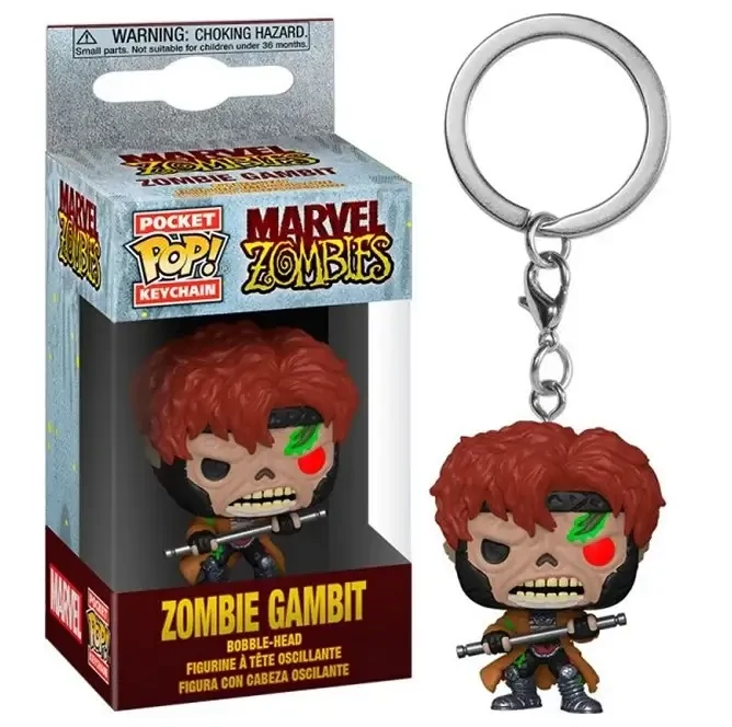 sticky Funko POP! Marvel Zombies - Gambit kulcstartó