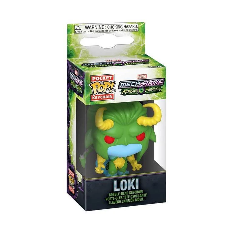 sticky Funko POP! Monster Hunters - Loki kulcstartó