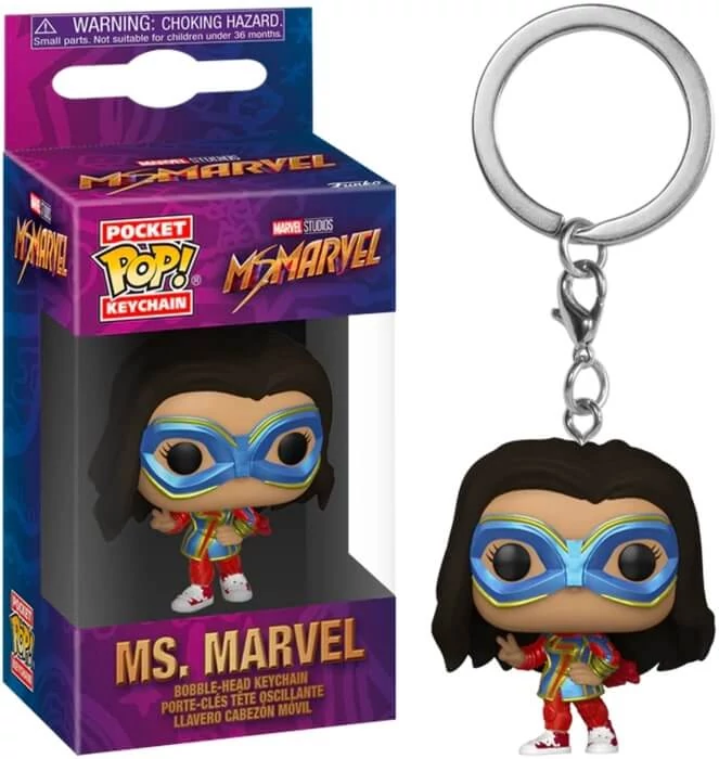 sticky Funko POP! Ms. Marvel - Ms. Marvel kulcstartó