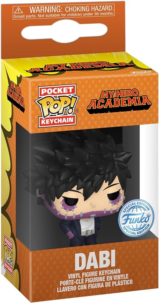 sticky Funko POP! My Hero Academia - Dabi (Hideout) kulcstartó