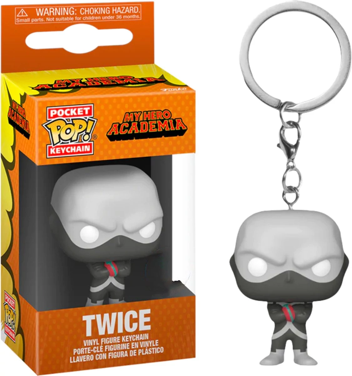 sticky Funko POP! My Hero Academia - Twice (Hideout) kulcstartó