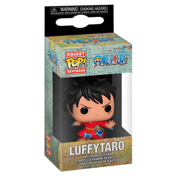 sticky Funko POP! One Piece - Luffy in Kimono kulcstartó