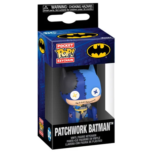 sticky Funko POP! Patchwork - Batman​ kulcstartó