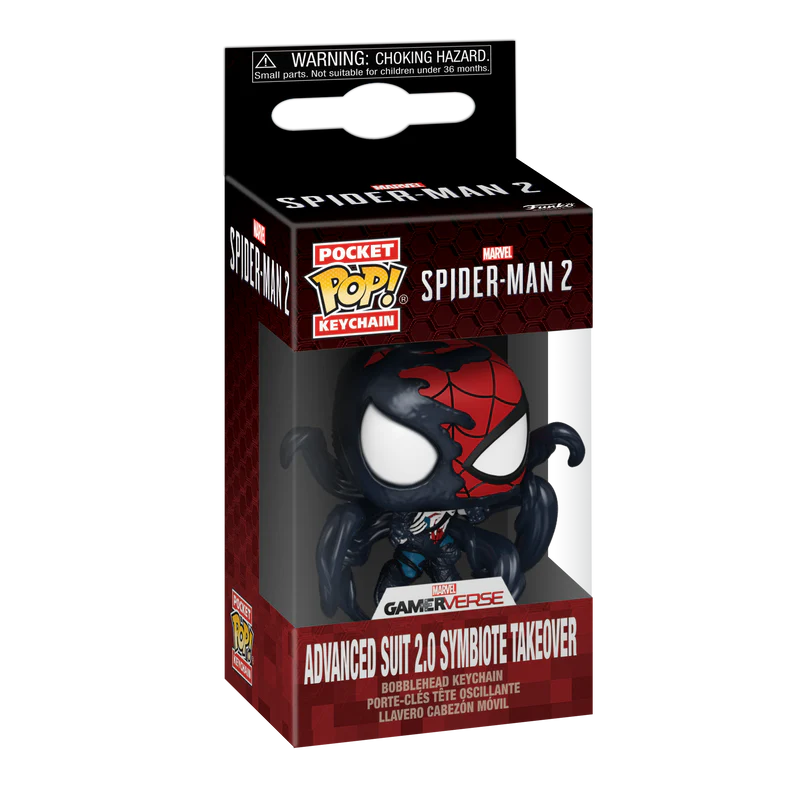 sticky Funko POP! Spider-Man - Advanced Suit 2.0 kulcstartó