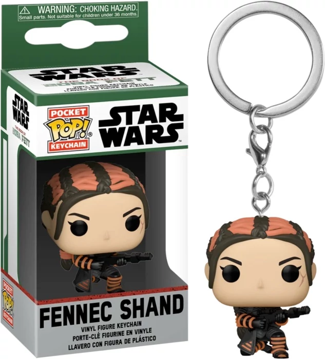 sticky Funko POP! Star Wars Book of Boba Fett - Fennec Shand kulcstartó