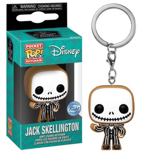 sticky Funko POP! The Nightmare Before Christmas - Jack (Gingerbread) kulcstartó