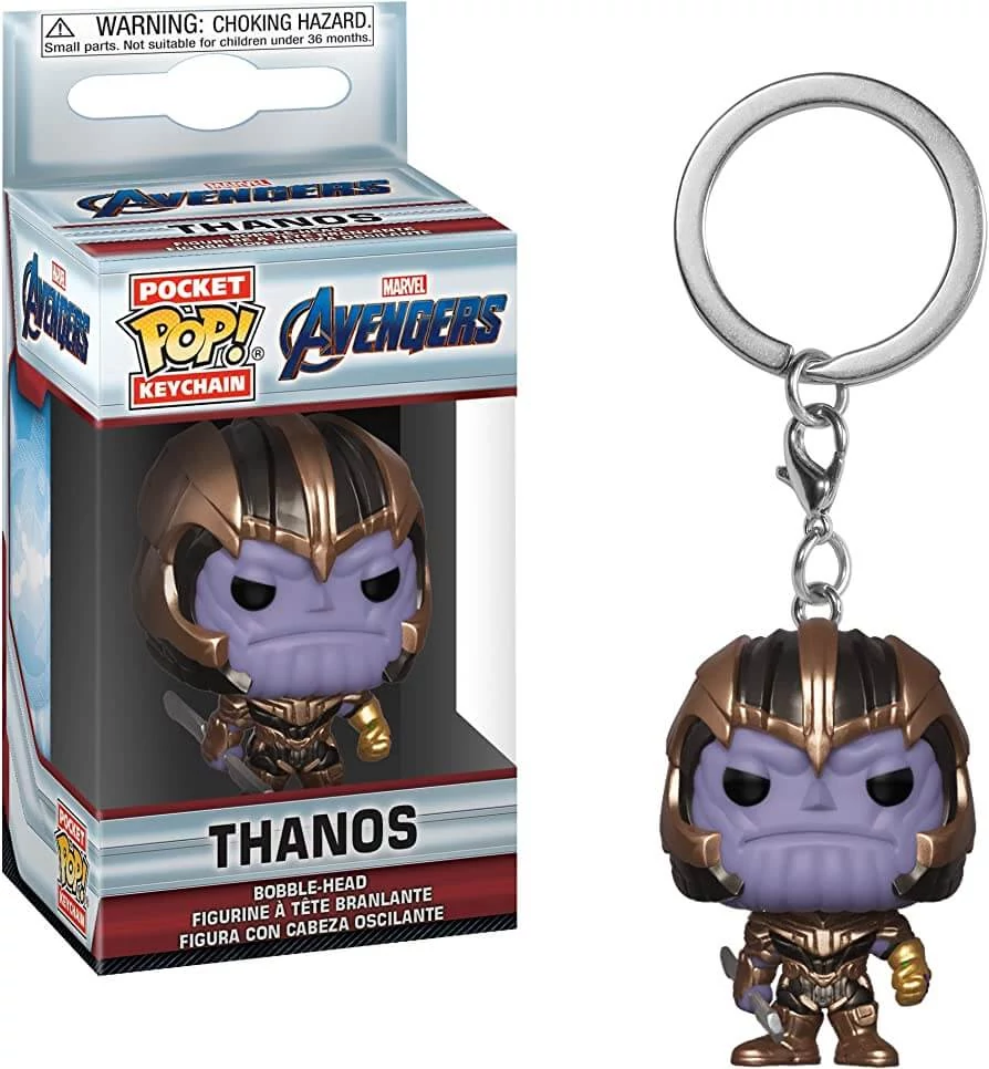 sticky Funko POP! Marvel Endgame - Thanos kulcstartó