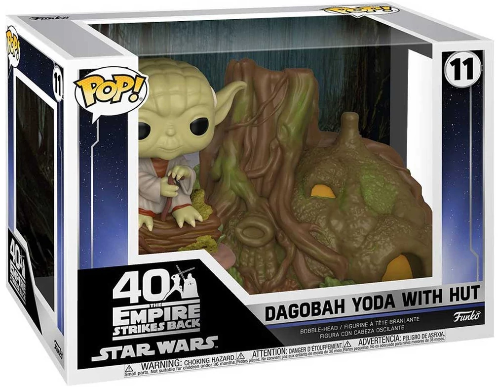 sticky Funko POP! Town: Star Wars - Yoda's Hut figura #11