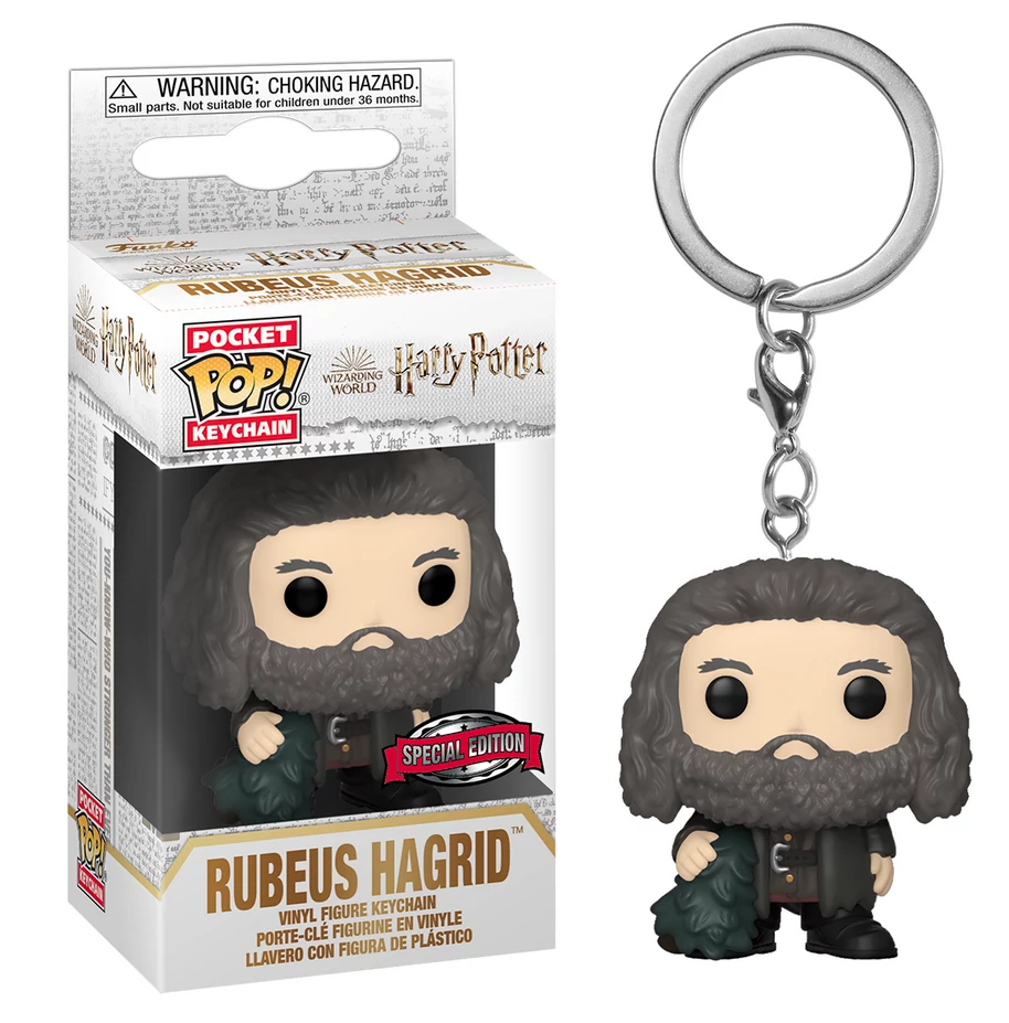 sticky Funko POP! Harry Potter - Holiday Hagrid kulcstartó