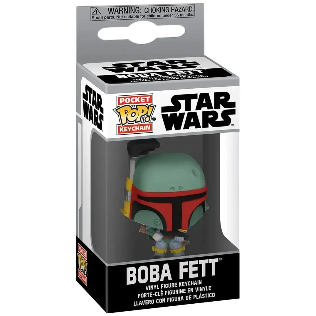 sticky Funko POP! Star Wars - Boba Fett kulcstartó