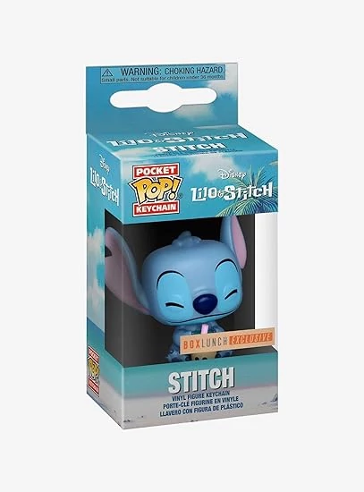 sticky Funko POP! Lilo & Stitch - Stitch w/boba kulcstartó