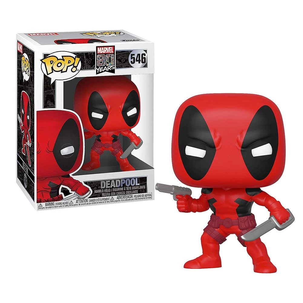 sticky Funko POP! Marvel: 80th Anniversary First Appearance - Deadpool figura #546