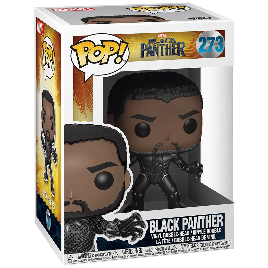 sticky Funko POP! Marvel: Black Panther - Black Panther figura #273