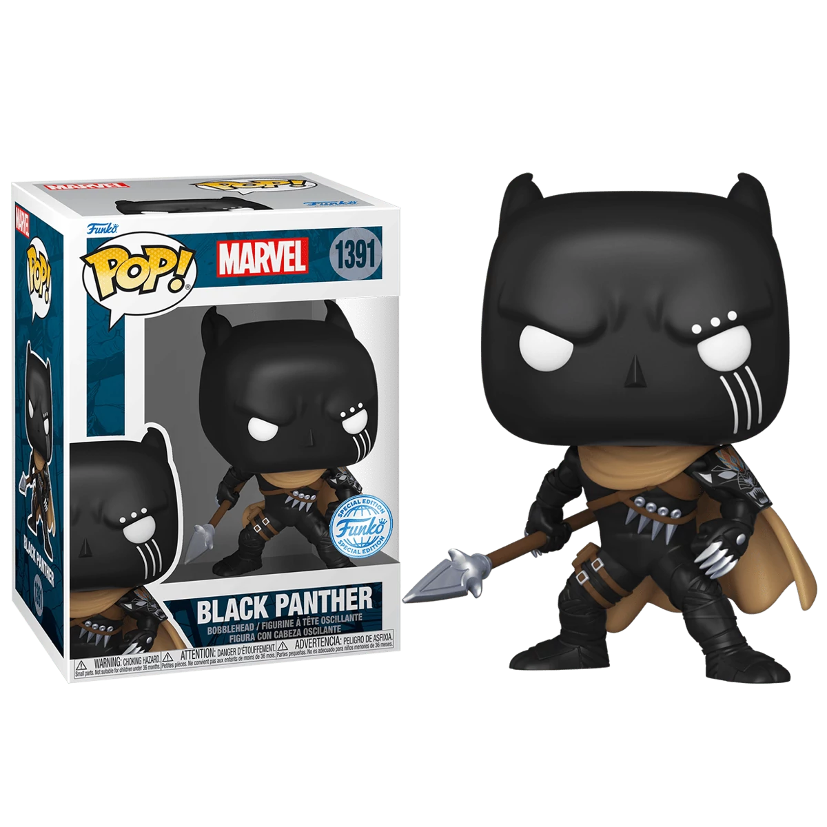 sticky Funko POP! Marvel: Black Panther - Black Panther figura