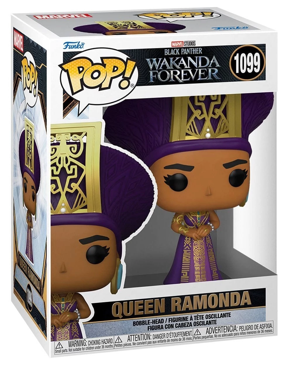 sticky Funko POP! Marvel: Black Panther Wakanda Forever - Queen Ramonda figura