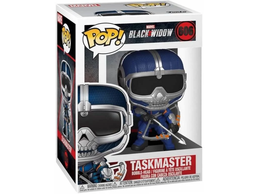 sticky Funko POP! Marvel: Black Widow - Taskmaster figura #606