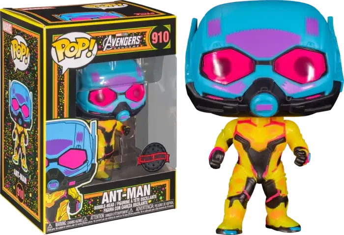 sticky Funko POP! Marvel: Blacklight - Ant-Man figura #910