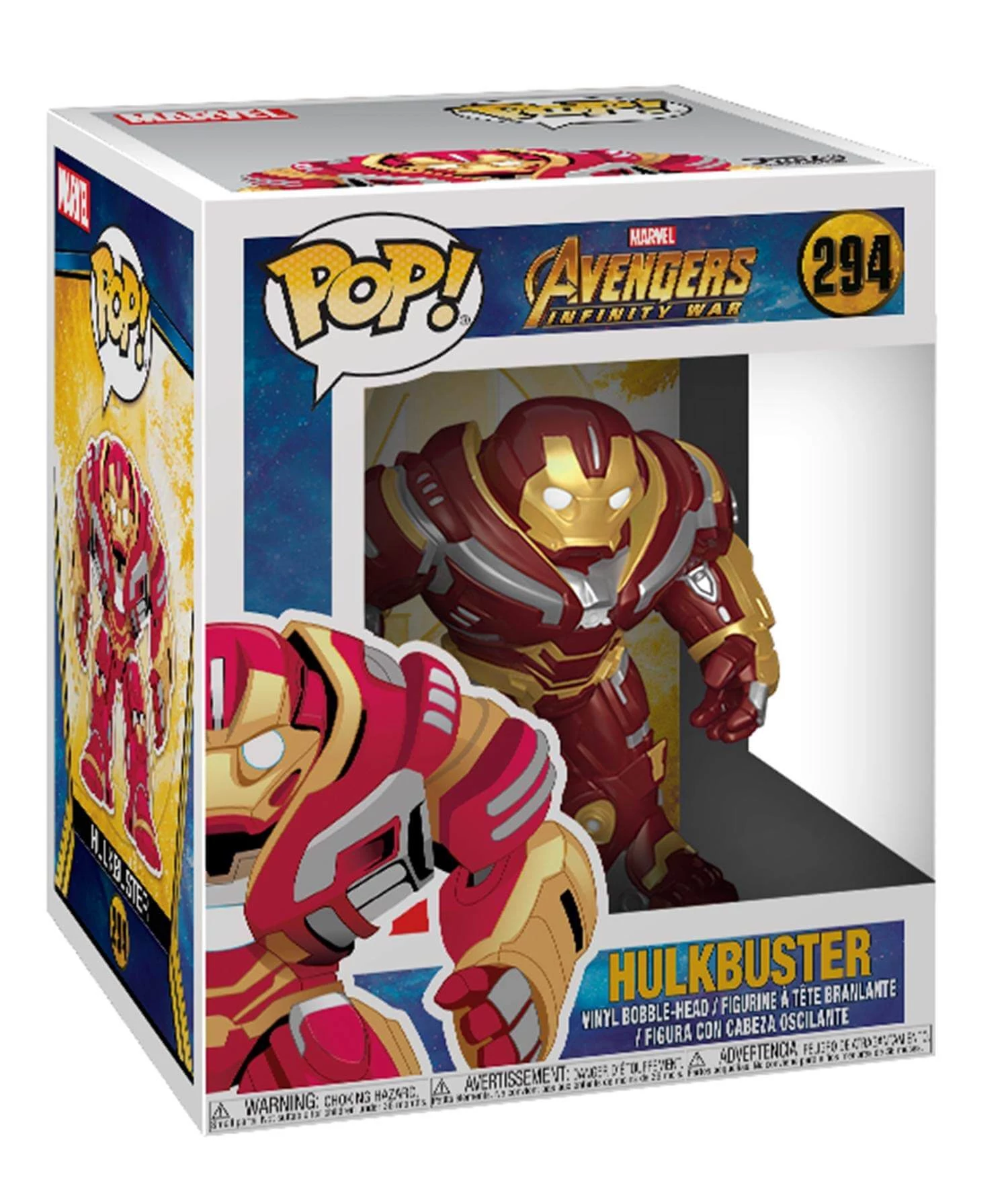 sticky Funko POP! Marvel: Avengers - Infinity War Hulkbuster figura #294