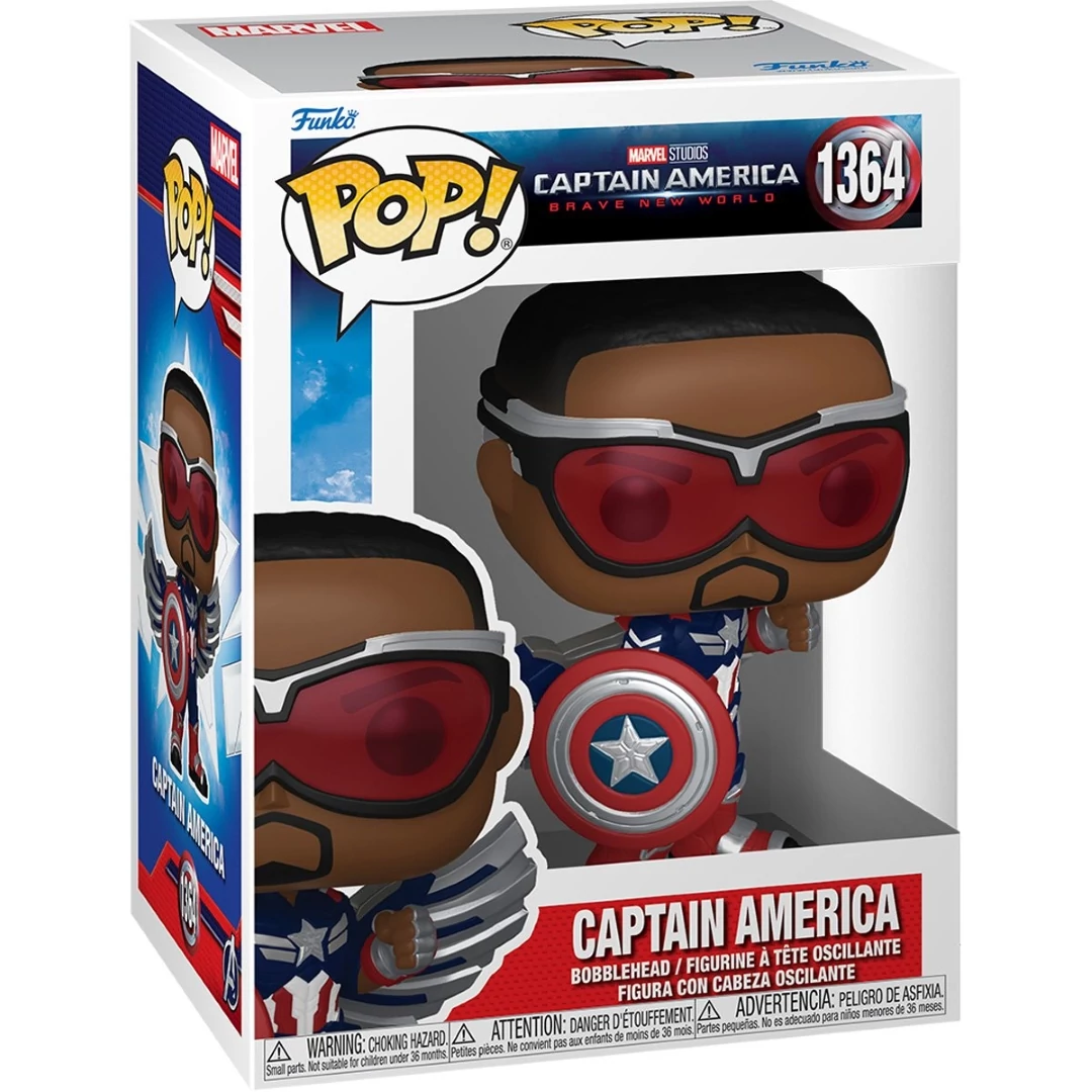 sticky Funko POP! Marvel: Captain America Brave New World - Captain America figura