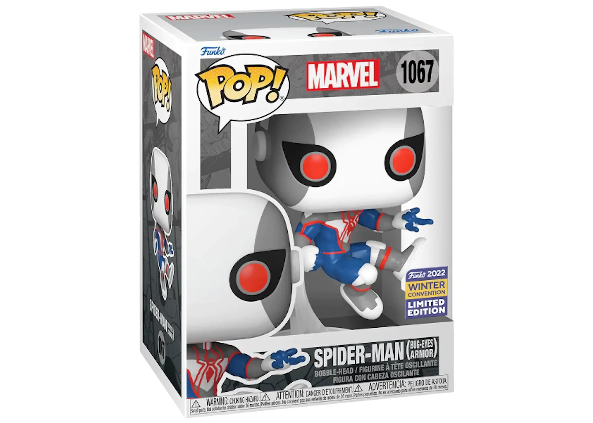 sticky Funko Pop! Marvel Comics - Spider-Man (Bug-Eyes Armor) figura #1067